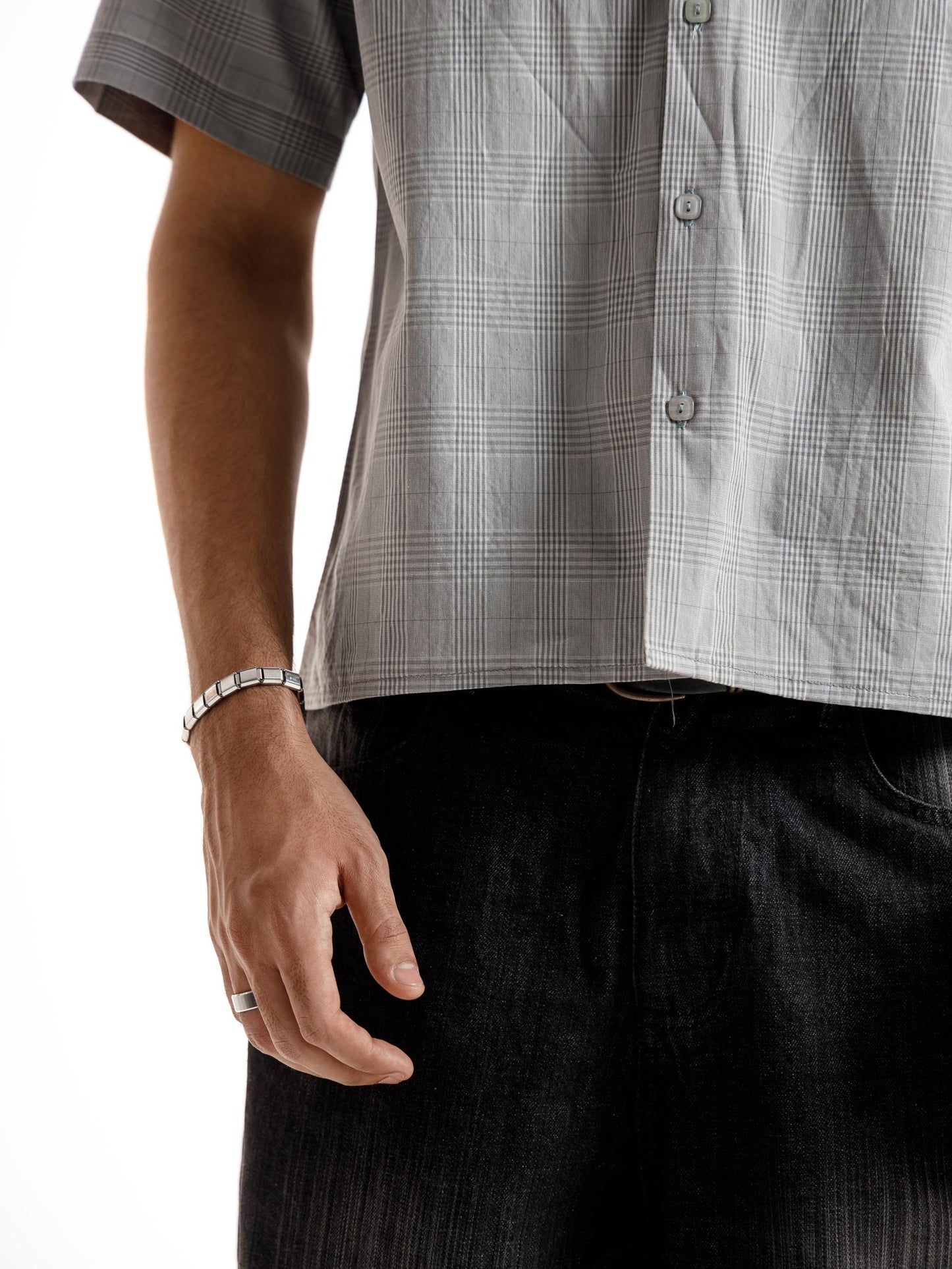 CHECK SHIRT SHORT SLEEVES BOXY