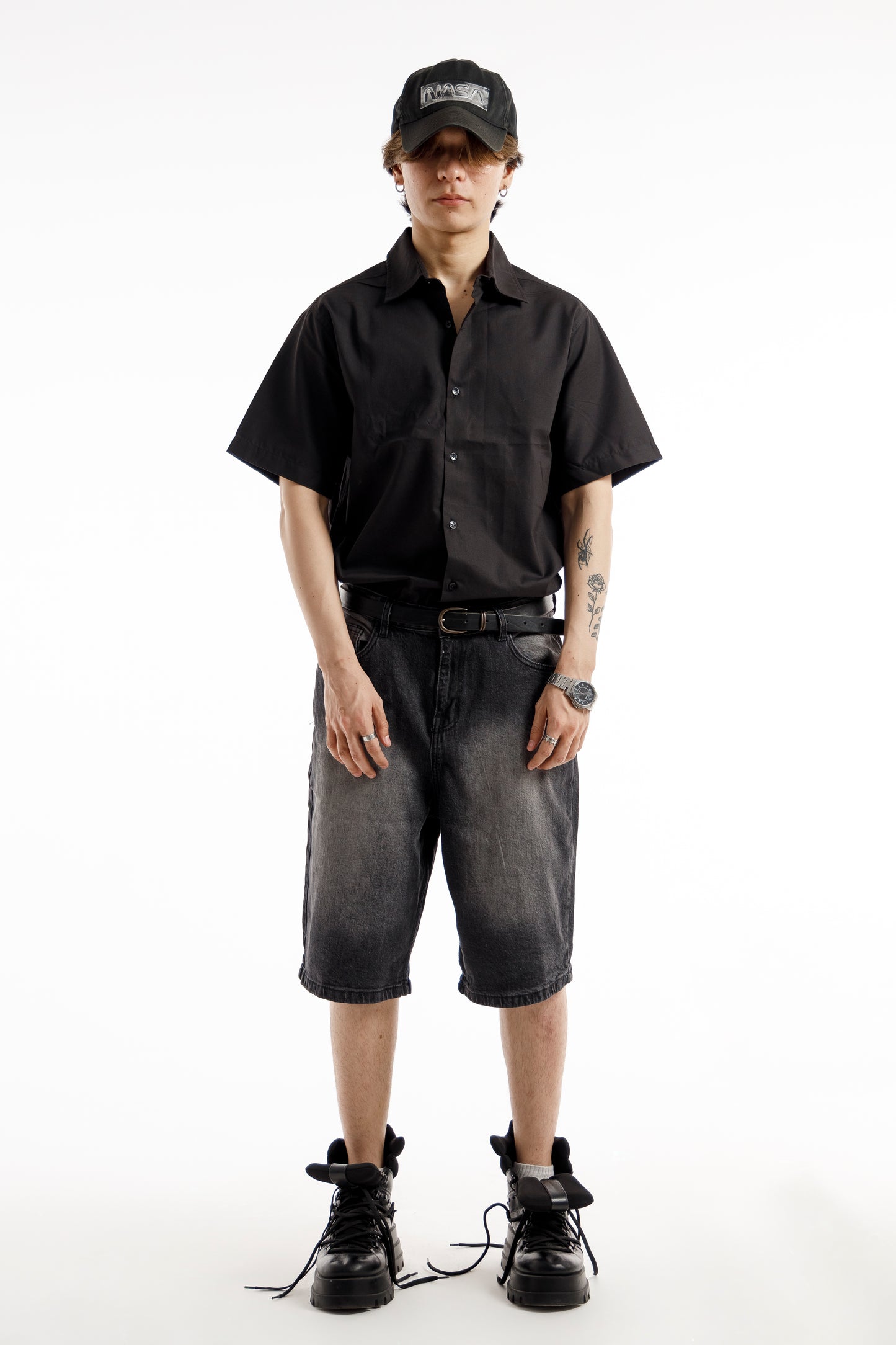 Black jorts