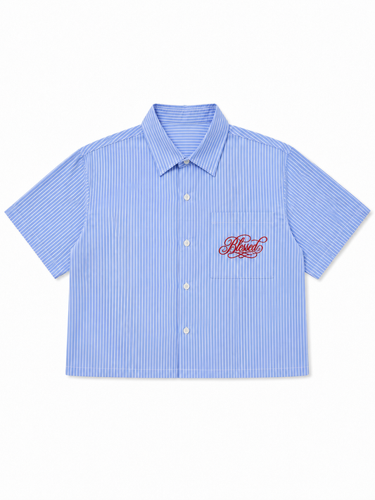 BLUE LINE BUTTONUP