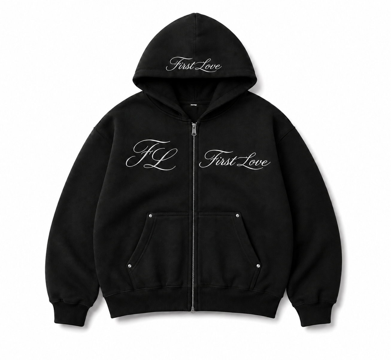 FL zipper hoodie