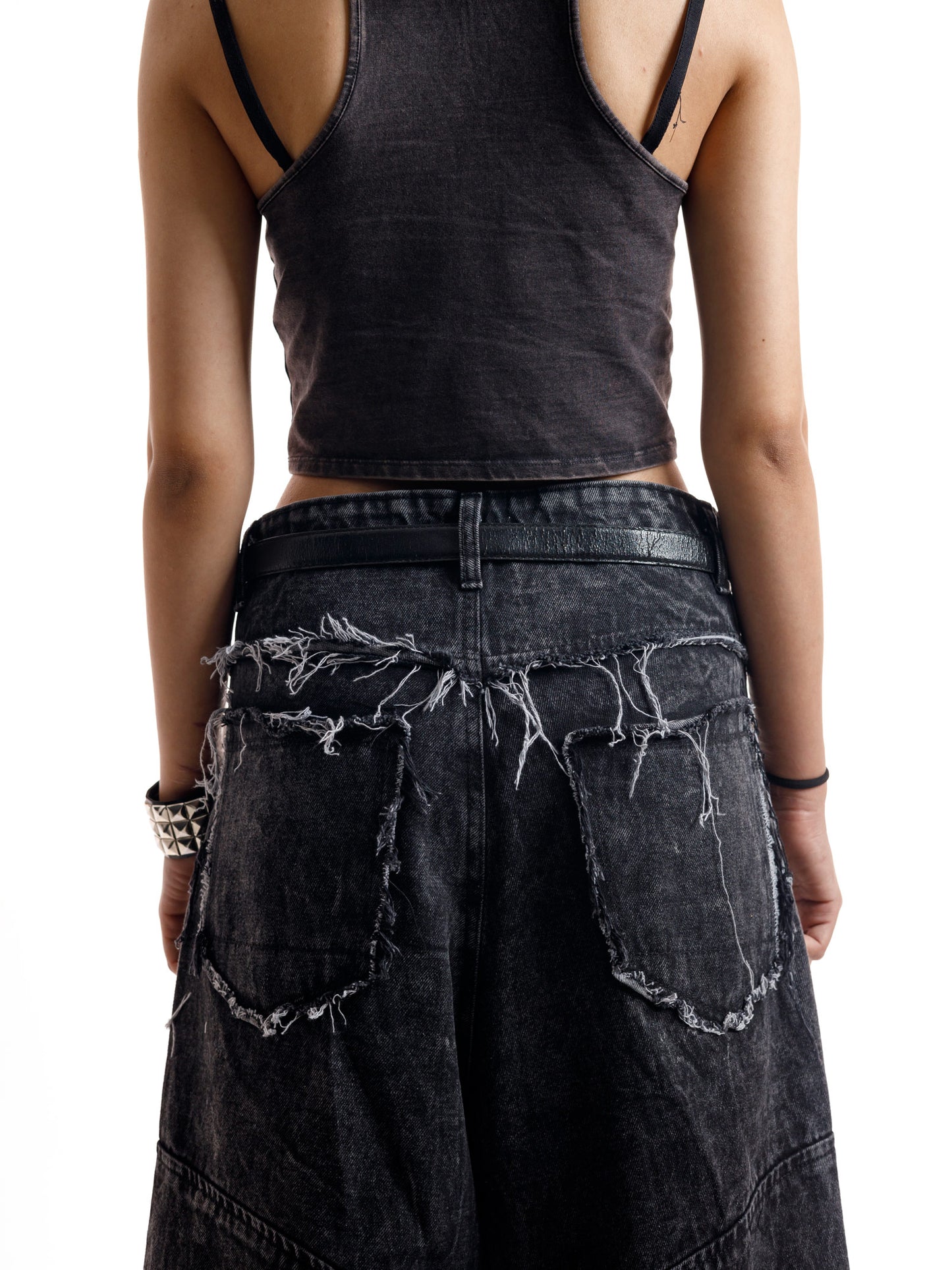 OUTWARD SEAMS BAGGY DENIM