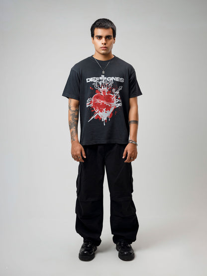 Deftones Iconic Blood Heart Tee