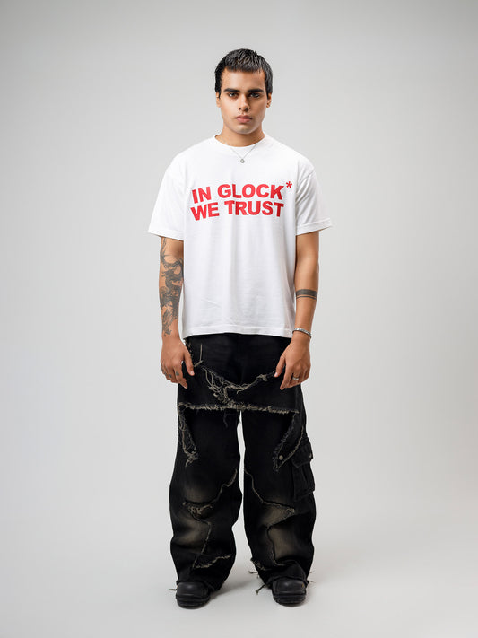 In Glock we Trust (Oversized tee)