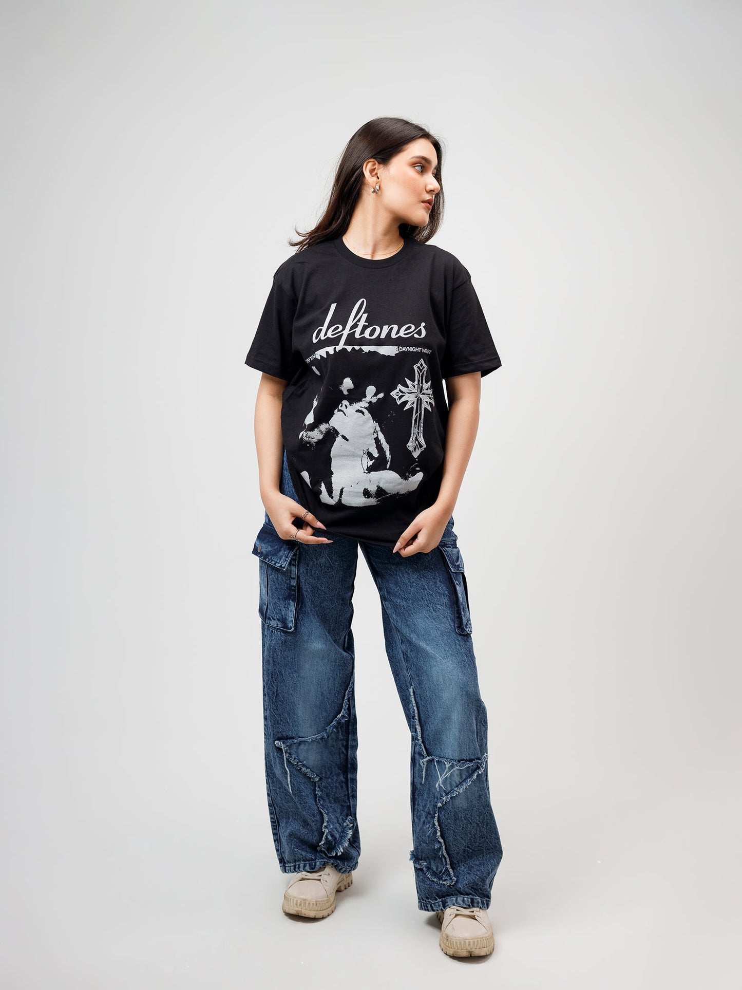 Deftones Oversized Tee