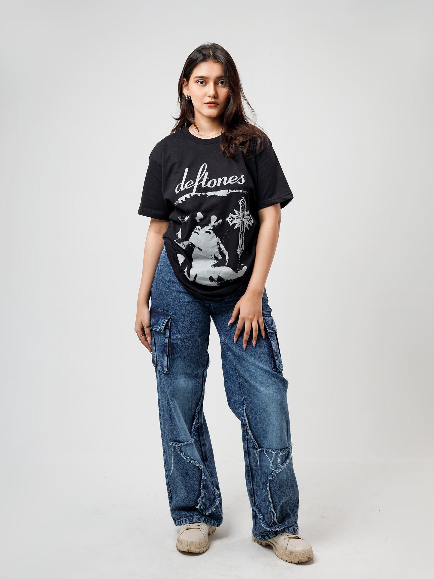 Deftones Oversized Tee