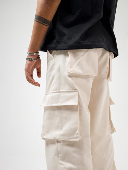 6 Pocket Off-White Cargo (Unisex)