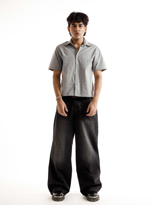 CHECK SHIRT SHORT SLEEVES BOXY