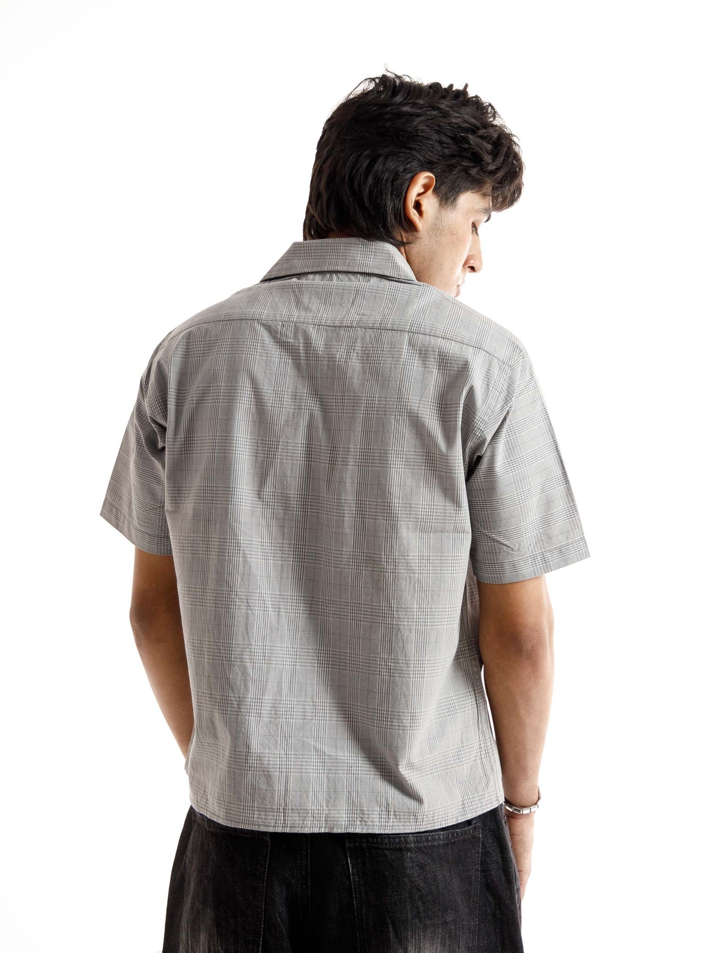 CHECK SHIRT SHORT SLEEVES BOXY