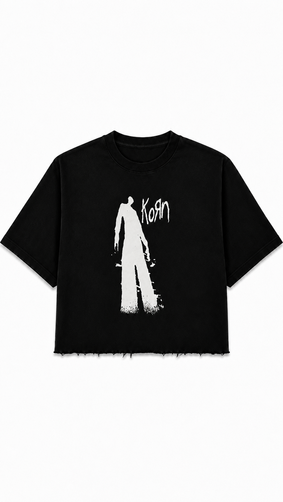 Cotton tshirt Boxy korn