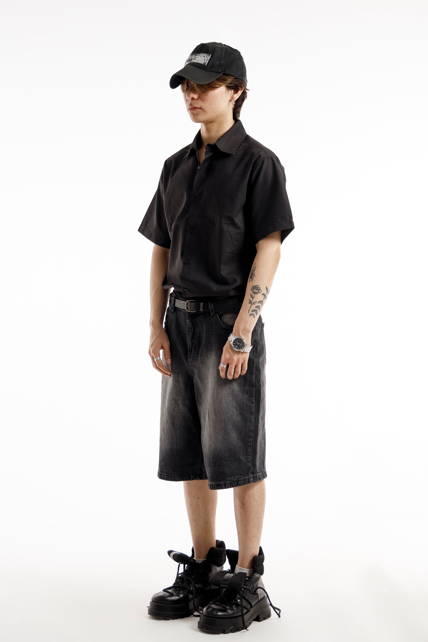 Black jorts