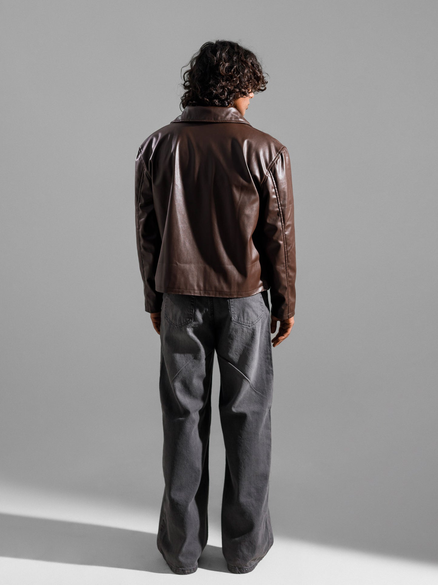 BOXY COFFEE BROWN JACKET