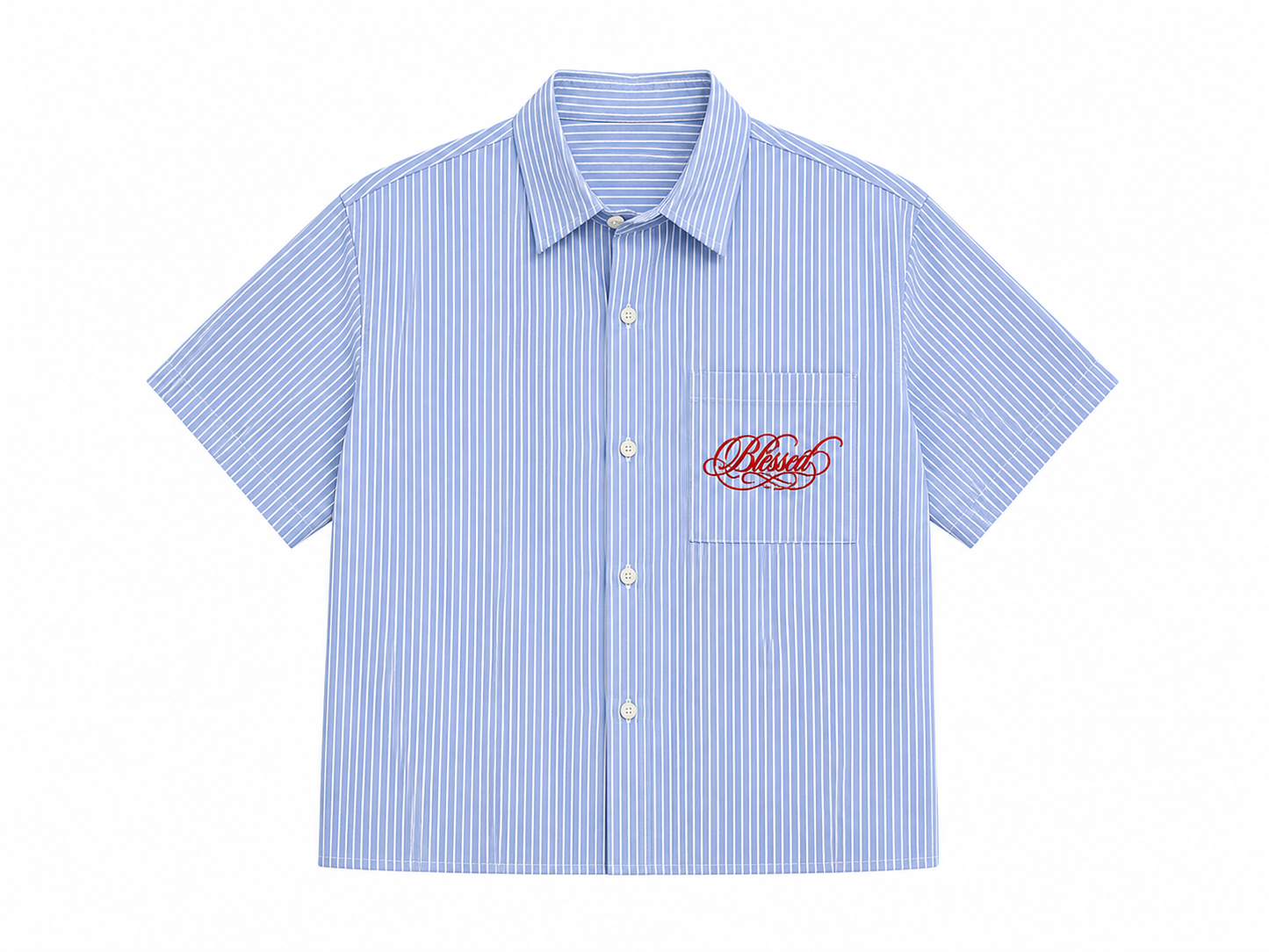 BLUE LINE BUTTONUP